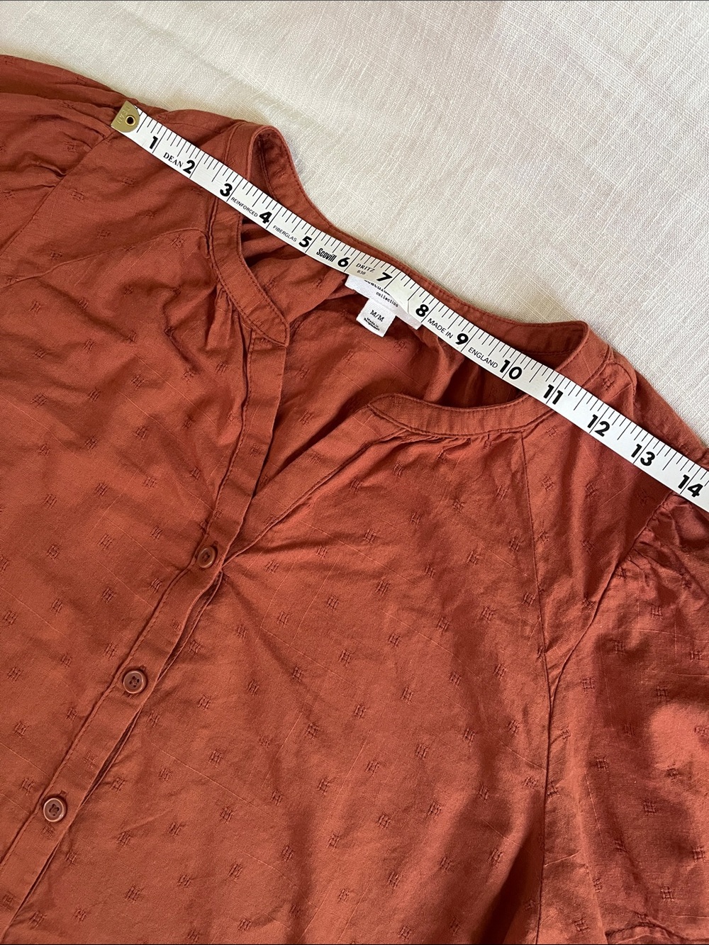 Button Down Blouse - Picture 2 of 10